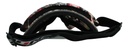 Goggles Para Moto  Máscara Calavera   Con Diseño Negro/rojo