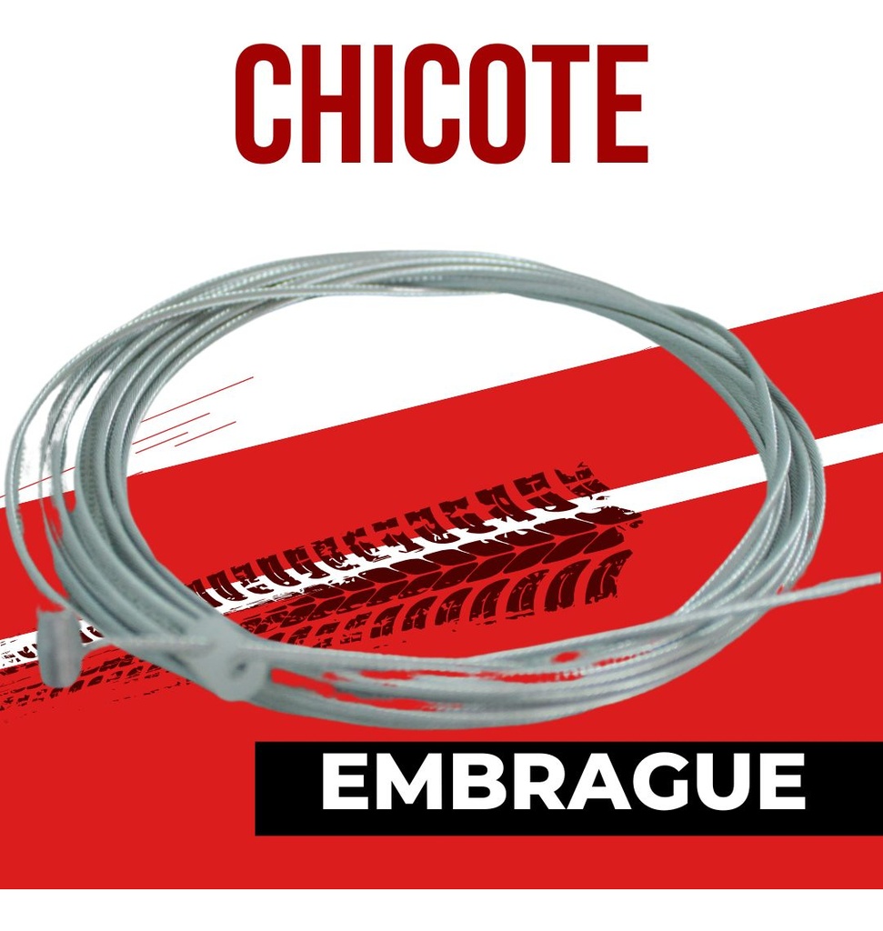 Chicote De Embrague 4 Mts Para Motos Chinas/motocarros