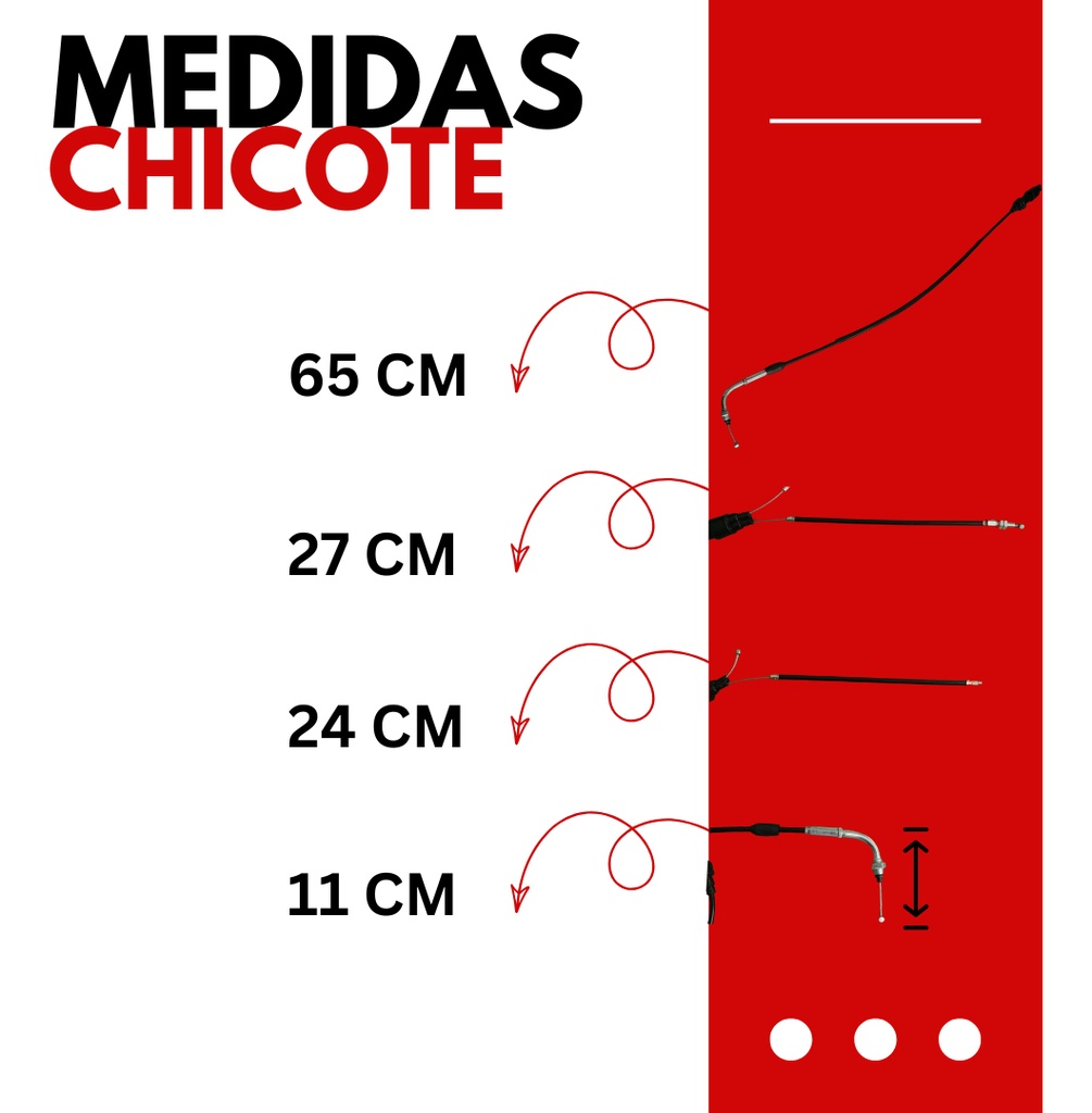 Chicote Acelerador Para Moto Pista Italika Ex200