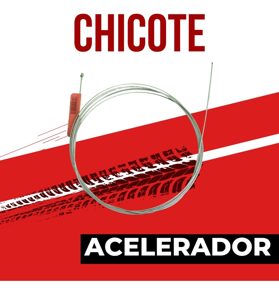 Chicote Acelerador  1*19-1.2 3000mm