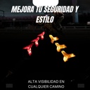Direccional Led  Universal Motocicleta  Bi-color 12v 2piezas