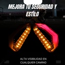 Direccional Led Para Moto Universal  Bi-color Variedad