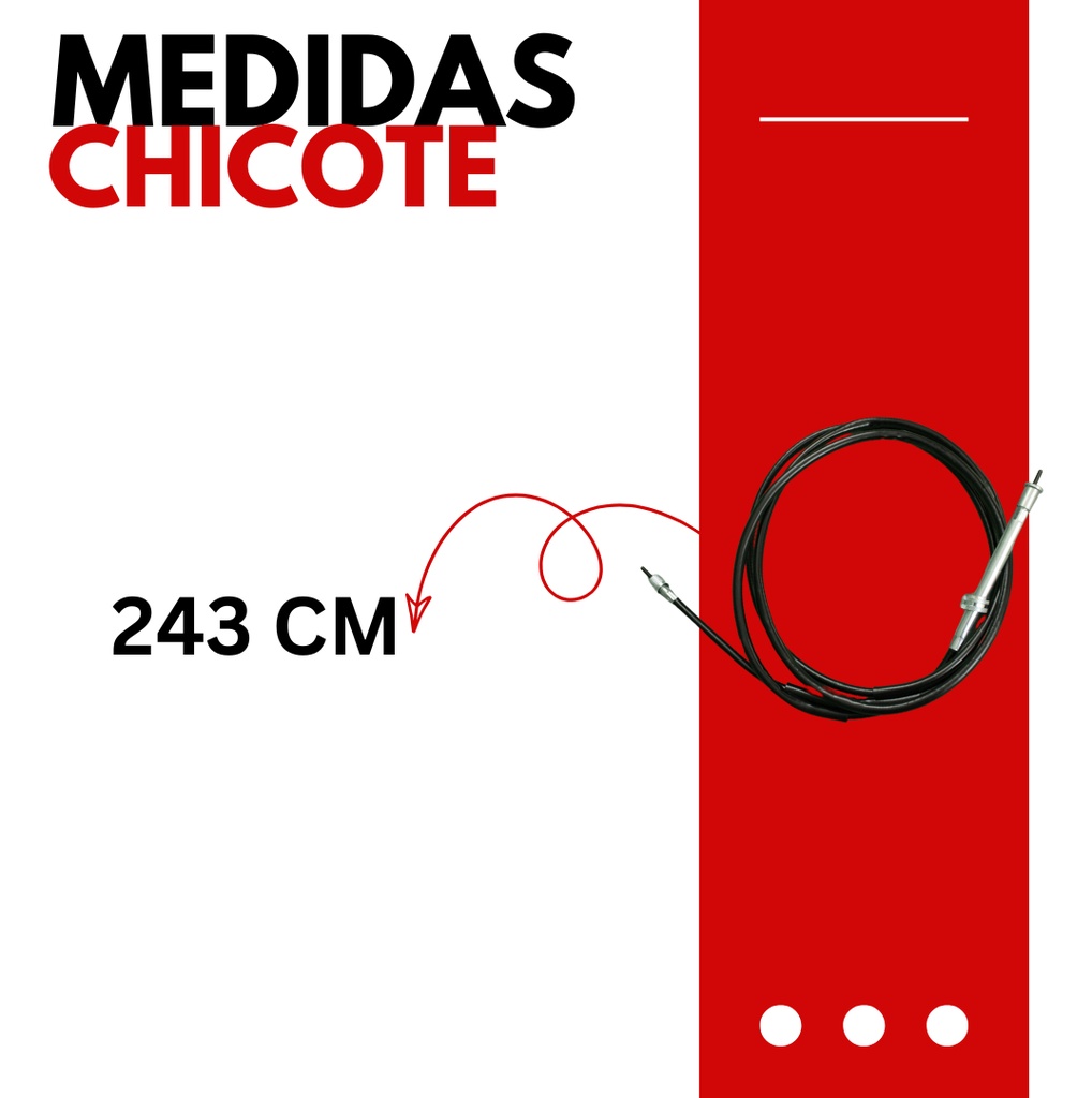 Chicote Velocimetro Speedmeter Motocarro Bajaj