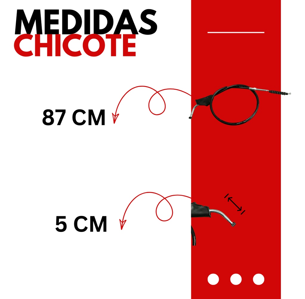 Chicote Embrague Para Motocicleta Italika Rt250 2017