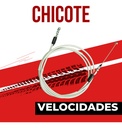 Chicote Velocidades Con Forro Tvs 205 Blanco