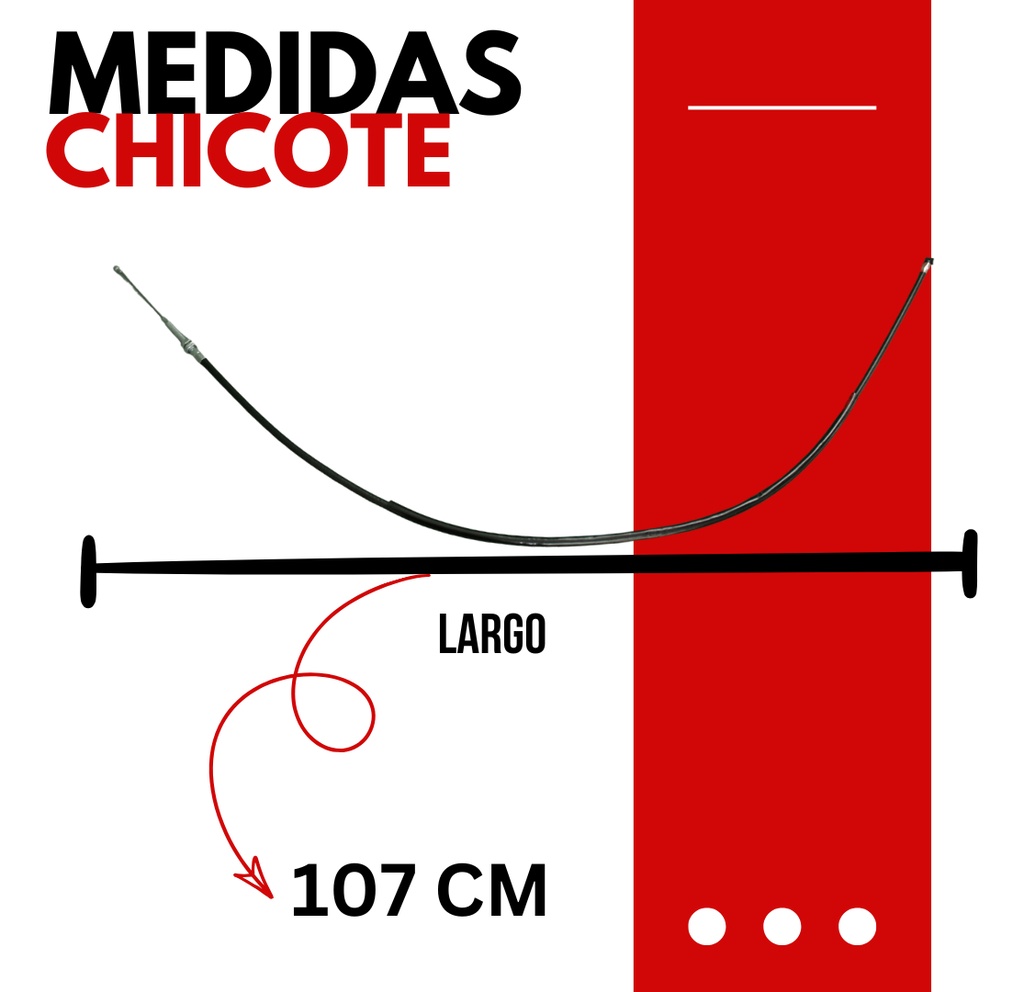Chicote Embrague Para Motocicleta Italika Ft125
