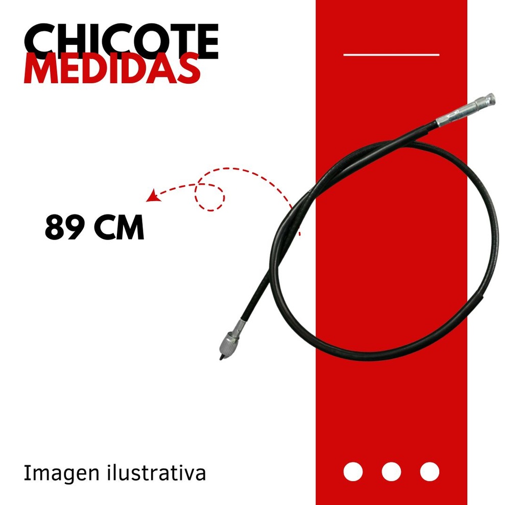 Chicote Velocimetro Delantero P/italika Rt180, Ft180