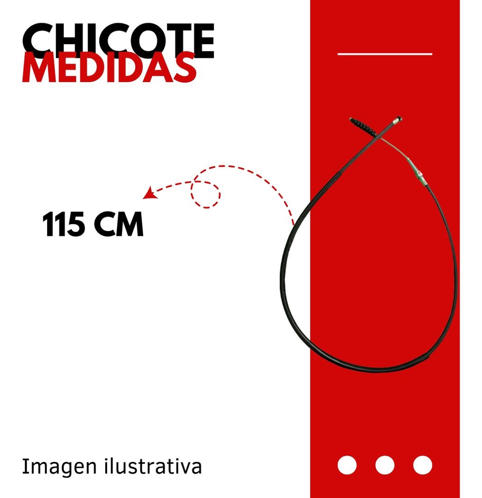 Chicote Embrague Para Moto Honda Cg125/ Titan/ Cargo 200