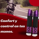 Juego De Puños Para Motocicleta Universal Aluminio/ Colores