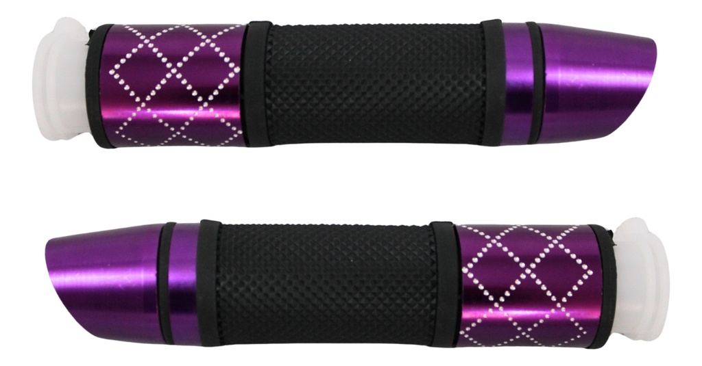 Juego De Puños Para Motocicleta Universal Aluminio/ Colores