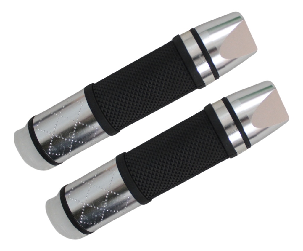 Juego De Puños Para Motocicleta Universal Aluminio/ Colores