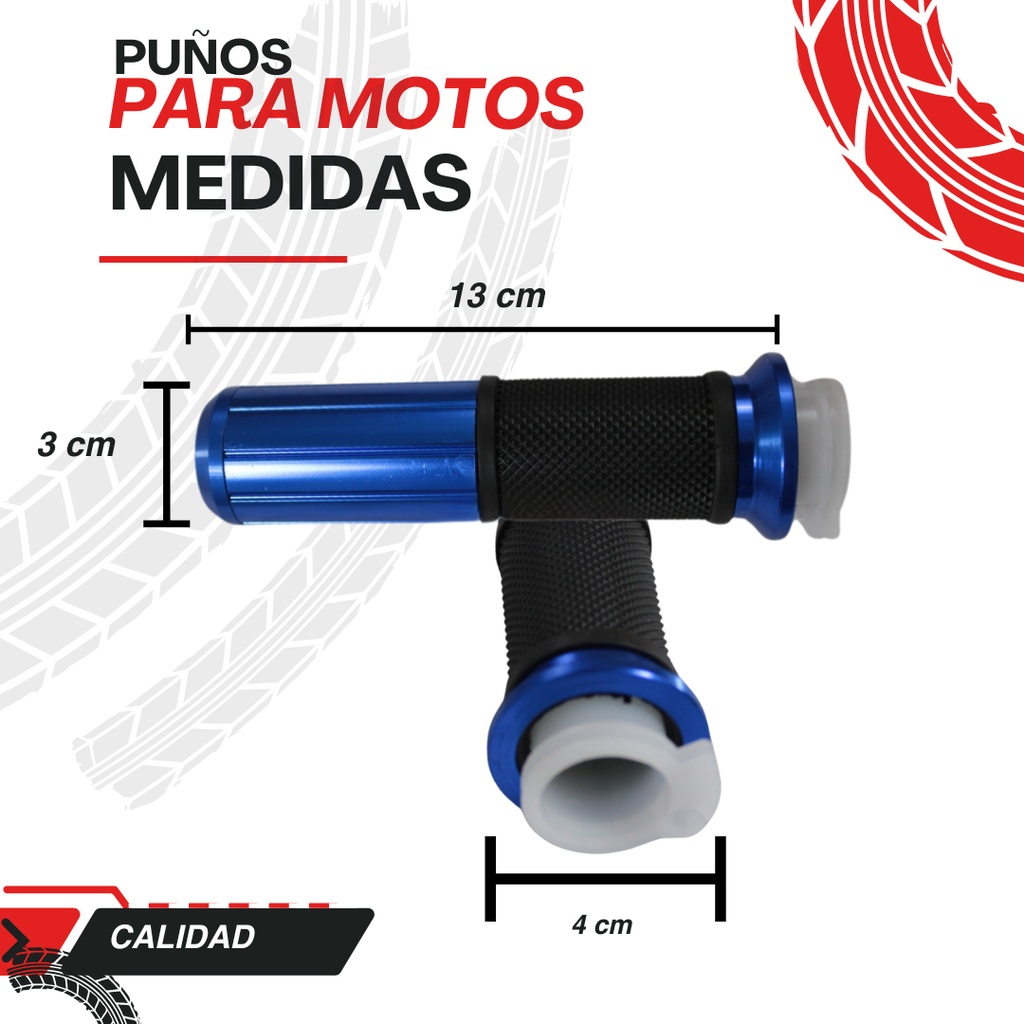 Juego De Puños Universales Marca Matsuma Aluminio/ Colores