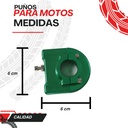 Puño Movil Decorativo Iron Racing Aluminio 4 Colores