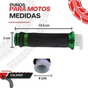 Juego Puños Para Moto De Aluminio Plata Marca Matsuma