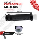 Juego Puños Para Moto De Aluminio Plata Marca Matsuma