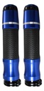 Juego Puños Moto Aluminio Premium Azul