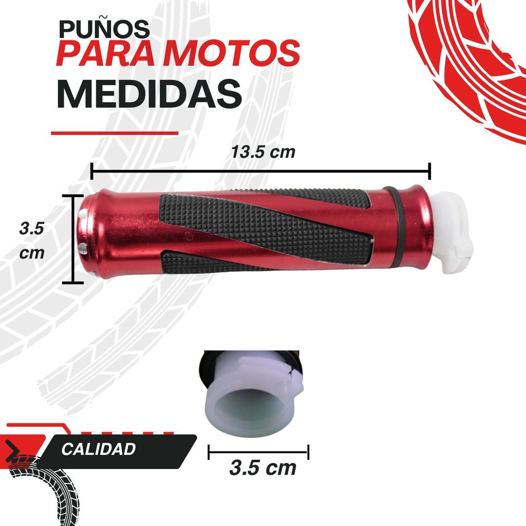 Juego De Puños Marca Matsuma Aluminio 7 Variantes De Color