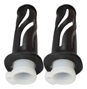 Juego De Puños Para Moto Marca Matsuma Con Goma Plastica