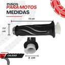 Juego De Puños Para Moto Marca Matsuma Con Goma Plastica