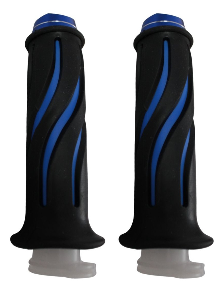 Juego De Puños Para Moto Marca Matsuma Con Goma Plastica