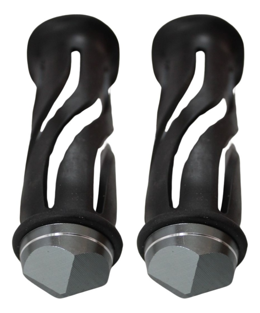 Juego De Puños Para Moto Marca Matsuma Con Goma Plastica