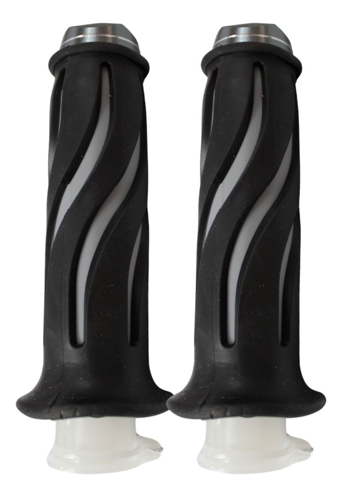 Juego De Puños Para Moto Marca Matsuma Con Goma Plastica
