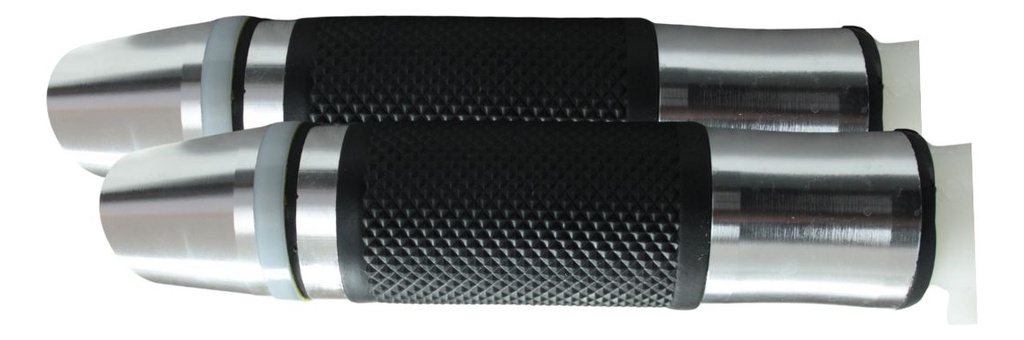 Juego De Puños Aluminio Para Moto Universal Con Luz Led