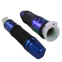 JUEGO DE PUÑOS PARA MOTOCICLETA UNIVERSAL ALUMINIO AZUL