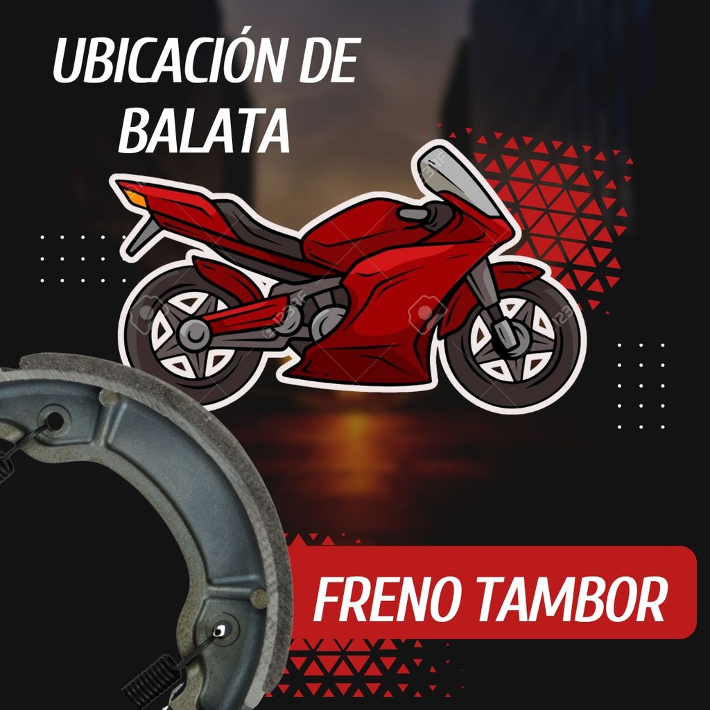 Balata Freno Tambor Para Italika Ds125/ds150 Jgo Matsuma