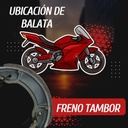 Balata Freno Tambor Para Italika Ds125/ds150 Jgo Matsuma