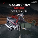 Balata Freno Disco Delantero Yamaha Crypton 115, Ybr125g