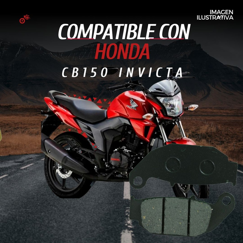 Balata Freno Trasero Honda Cb150 Invicta Marca Matsuma