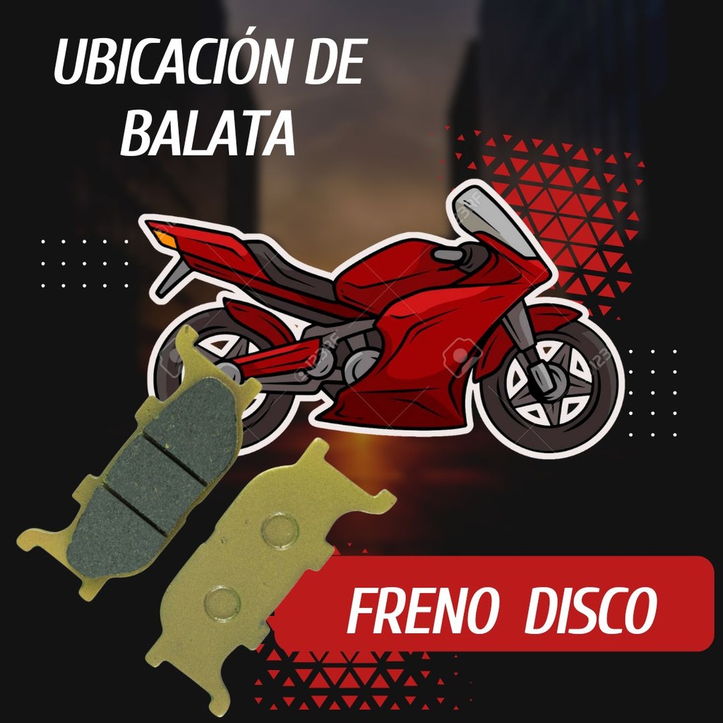 Balatas Para Freno De Disco  Yamaha Fz6, Fz6r, Xv250 Virago