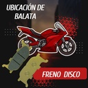 Balatas Para Freno De Disco  Yamaha Fz6, Fz6r, Xv250 Virago