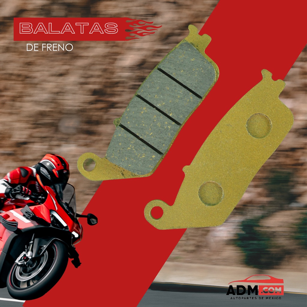 Balata Freno Para Honda Cb300r Abs, Xre300 Abs, Cbf500
