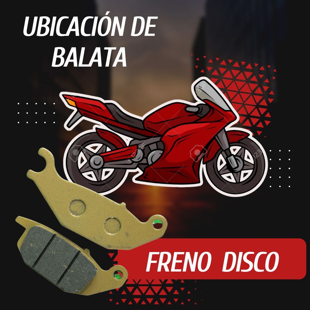 Balata Freno Disco Honda, Yamaha, Hero Karizma Zmr