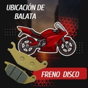 Balata Freno Disco Honda, Yamaha, Hero Karizma Zmr