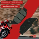 Balata Trasera Para Vento Rocketman 250 Marca Matsuma