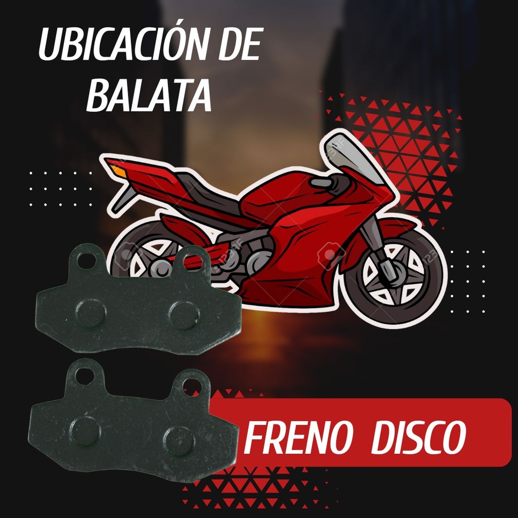 Balatas De Freno De Disco  Italika Cs125, At110