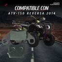 Balata De Freno Trasero  Italika Atv-150 Reversa 2014