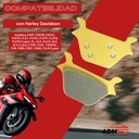 Balata Freno Disco Para Motocicleta Harley Davidson Motoking