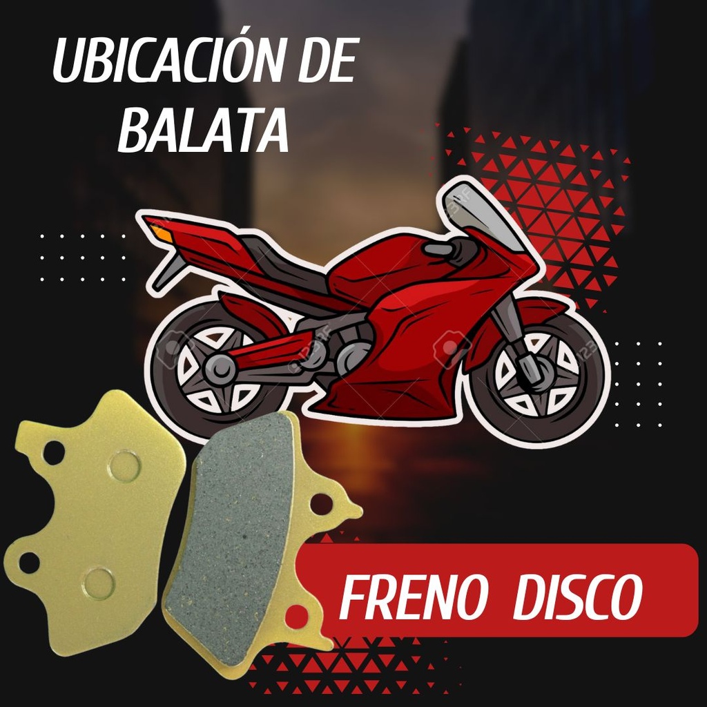 Balata Freno Disco Para Harley Davidson