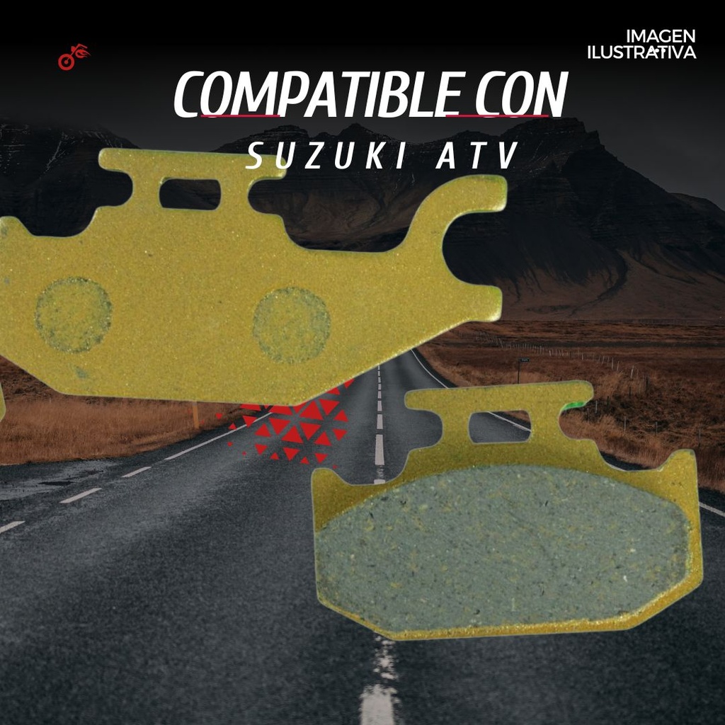 Balata Freno Para Mototcicleta  Suzuki Atv
