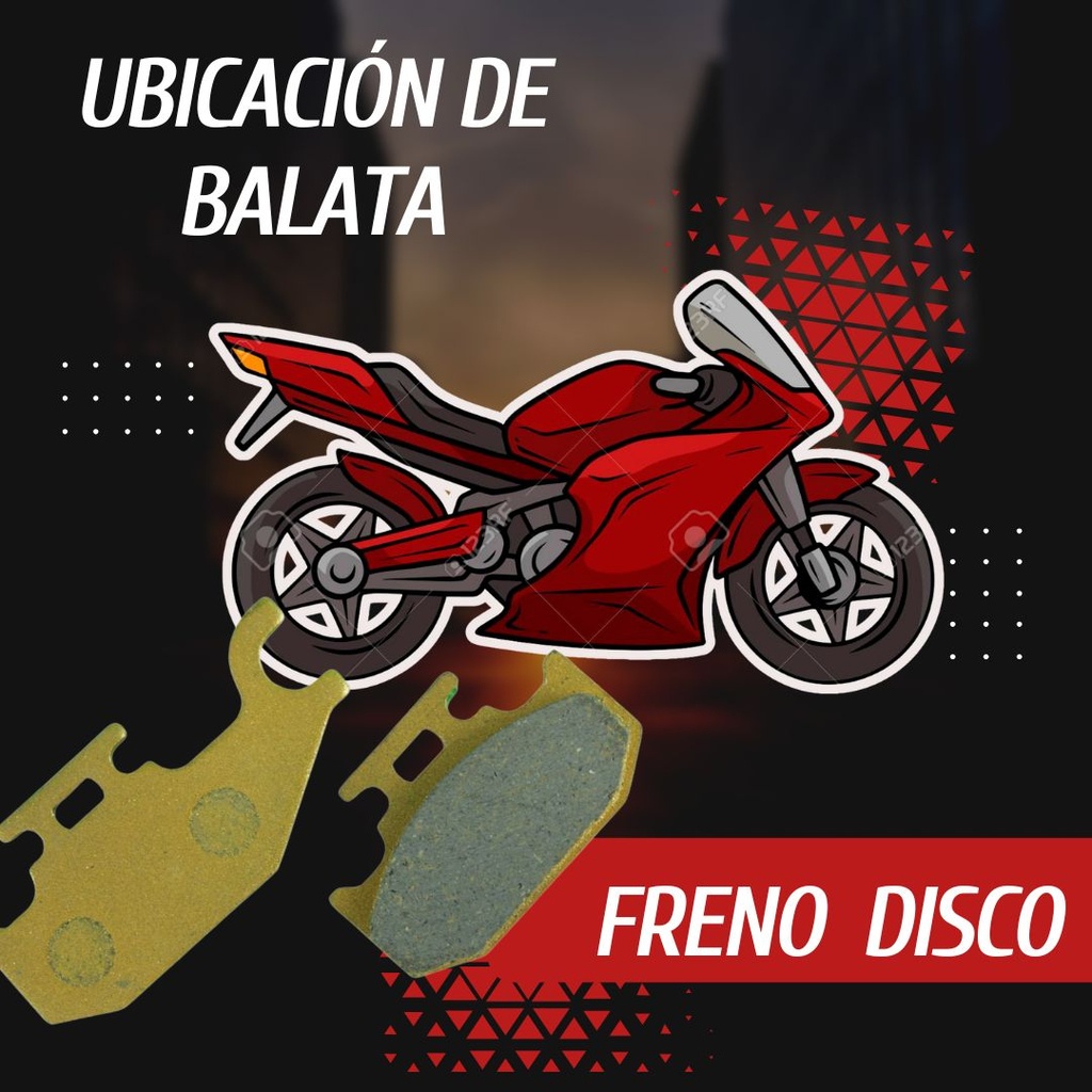 Balata Freno Para Mototcicleta  Suzuki Atv