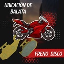 Balata Freno Para Mototcicleta  Suzuki Atv
