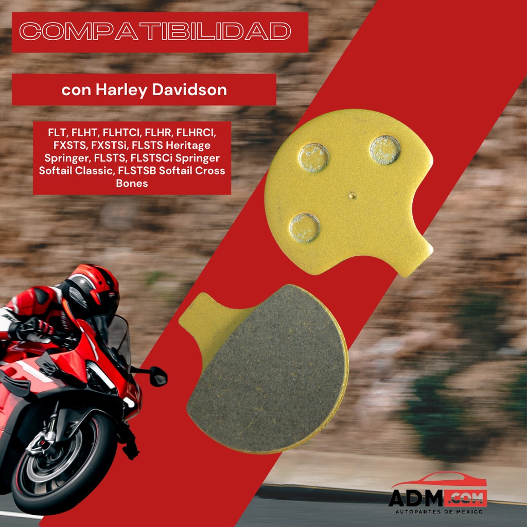 Balata Freno Disco Harley Davidson Flt,flht,flsts