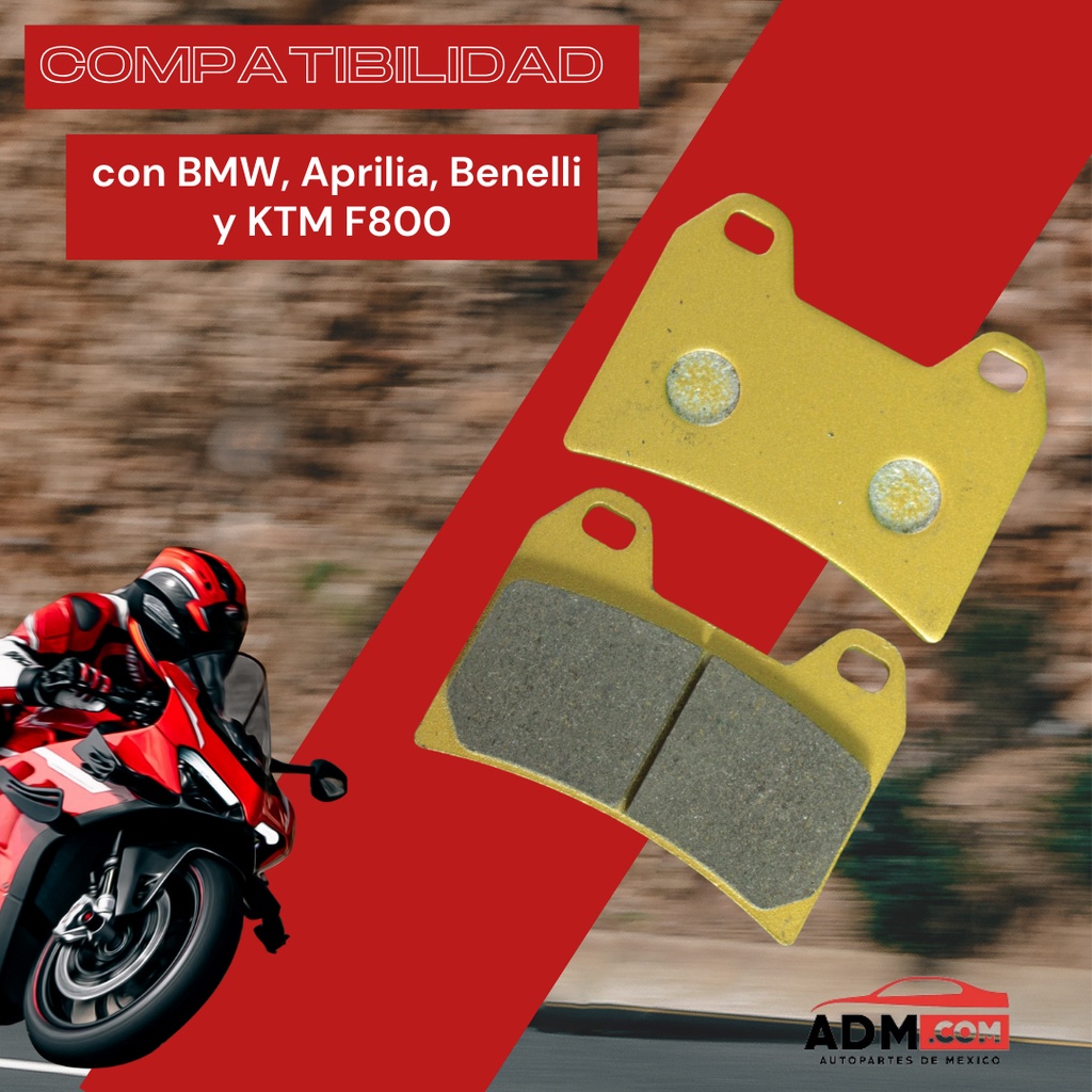 Balata Freno Disco P/ Bmw,aprilia,benelli,ktm F800 Motoking