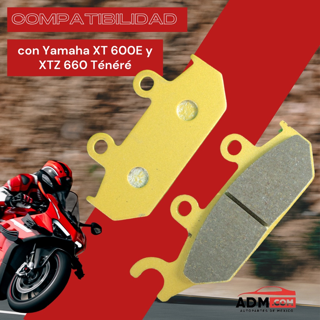 Balata Freno Disco Para Yamaha Xt 600e,xtz 660 Tenere