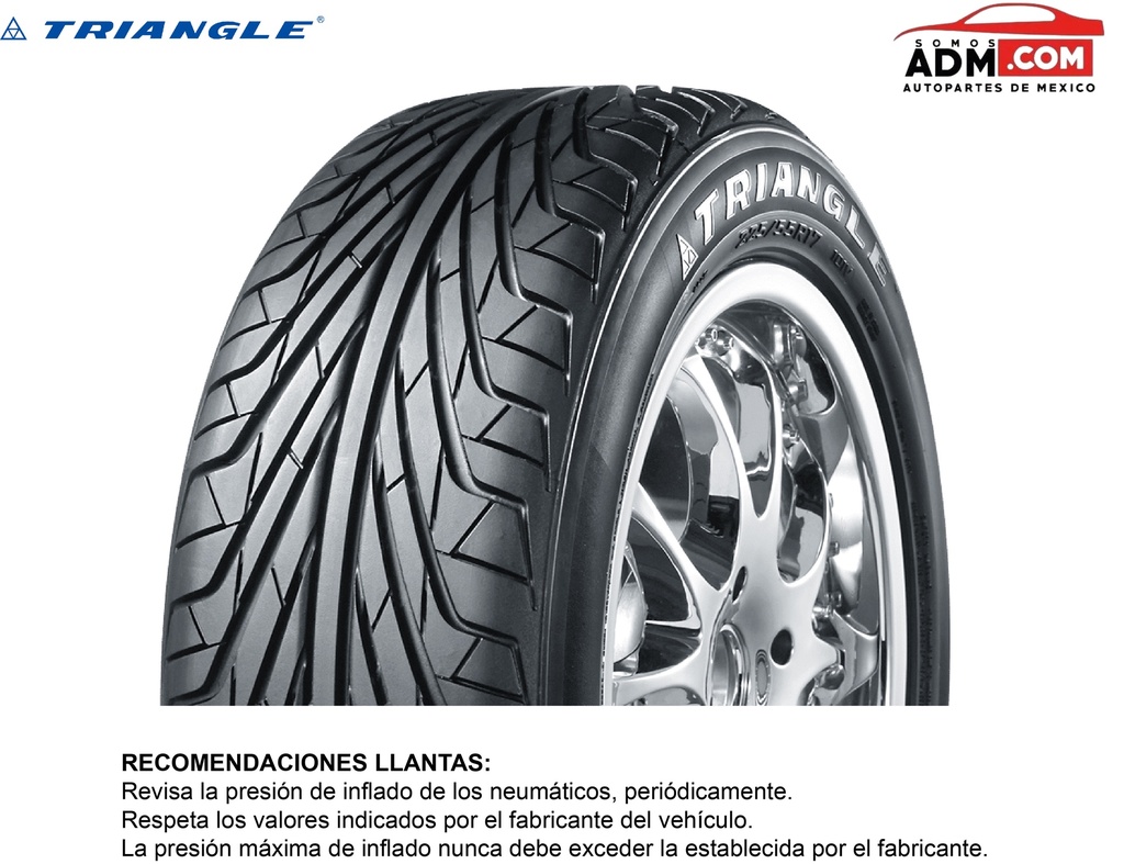 LLANTA R17 215/45R17-91V TR968 TRIANGLE 