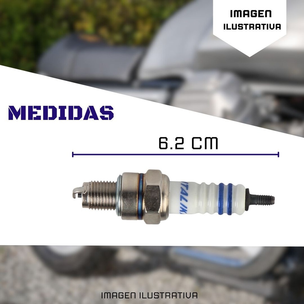Bujia Italikagold Gcr7hsa Ar110,at110 Rt,at110 Rt Led Y Mas